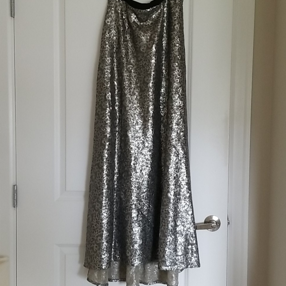 Anthropologie Corey Lynn Calter Sequin Maxi
